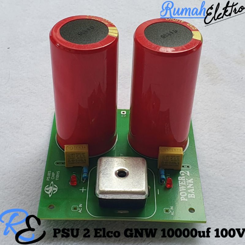 Kit PSU 2 Elco GNW 10000uf 100V