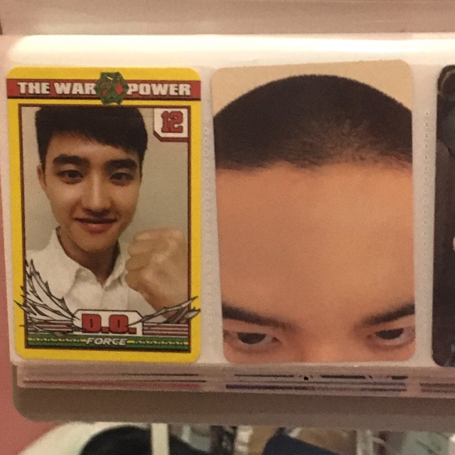 PHOTOCARD PC D.O KYUNGSOO POWER / UNIVERSE FOREHEAD