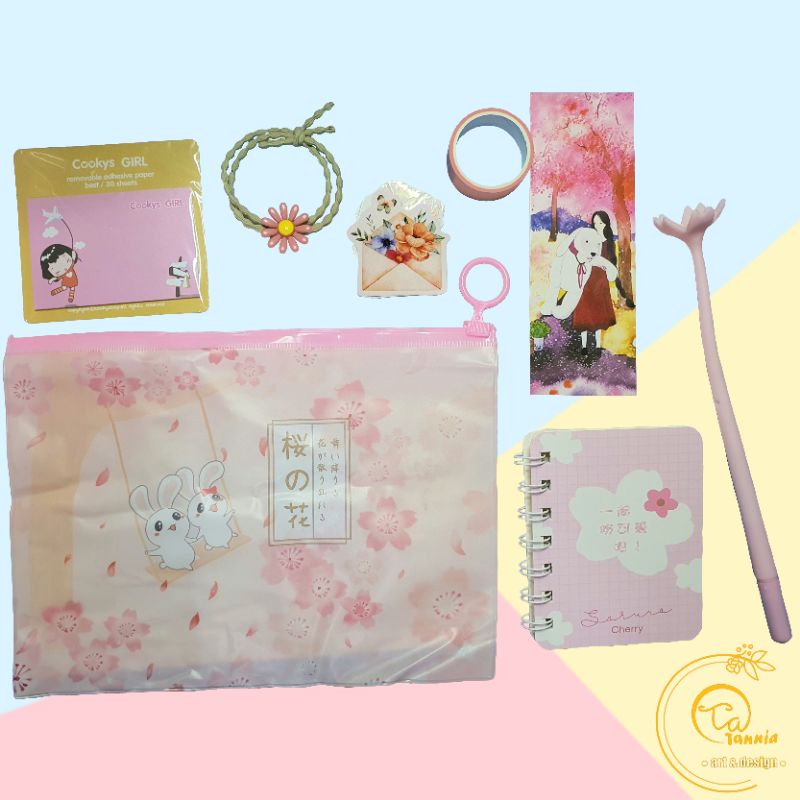 

Stationary Aesthetic Set / Hampers Gift Stationary / Journal Kit