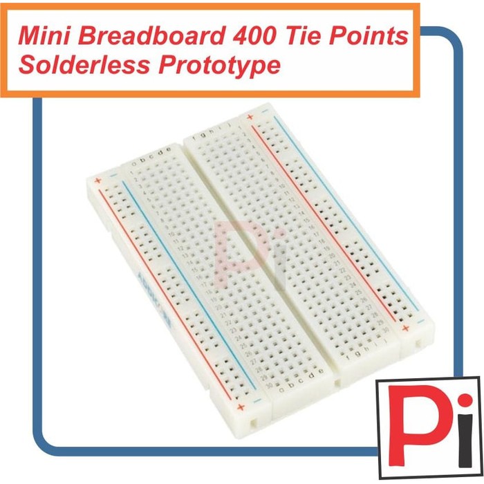 Mini Breadboard 400 Tie Point Project Bread Board Solderless Prototype