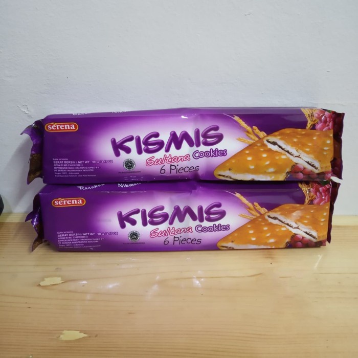 

KERING-KUE- JUAL SERENA KISMIS SULTANA COOKIES 90GR -KUE-KERING.