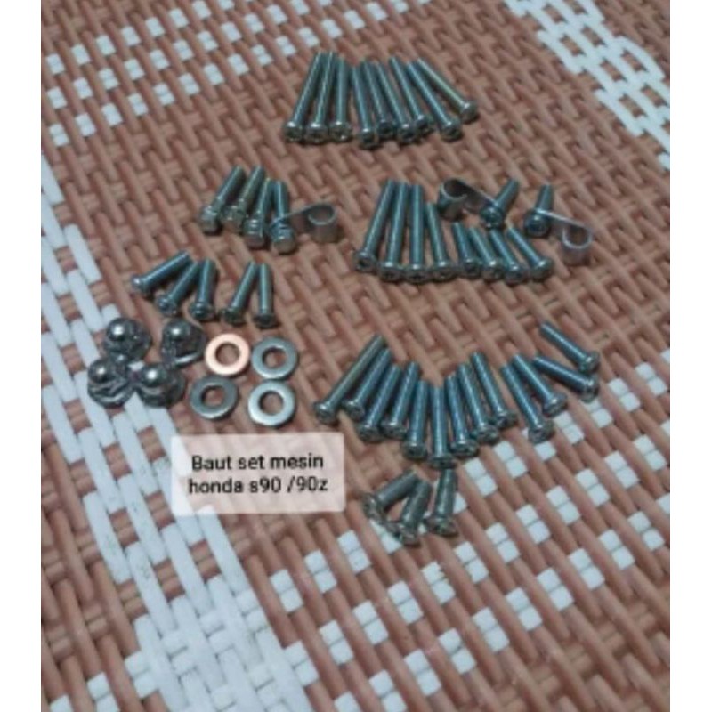 baut set mesin honda s90 90z