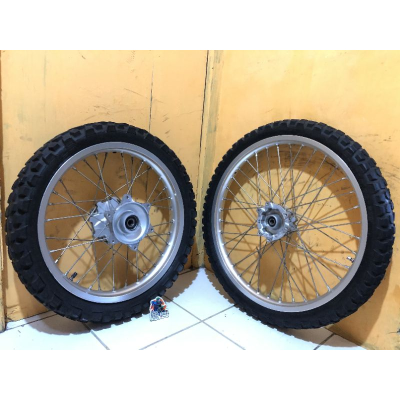 wheelset velg tromol ban ori cabutan crf 18 - 21