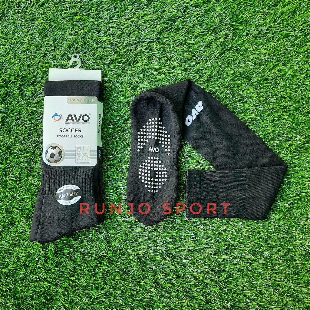 Kaos Kaki Avo Anti Slip Panjang Futsal Sepak Bola