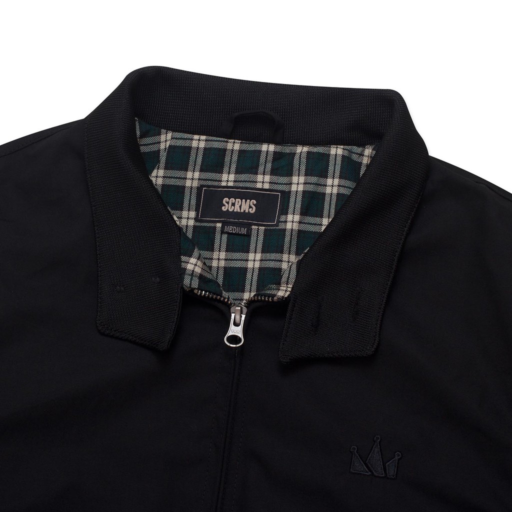 Screamous Jacket Harrington CLETO BLACK-2