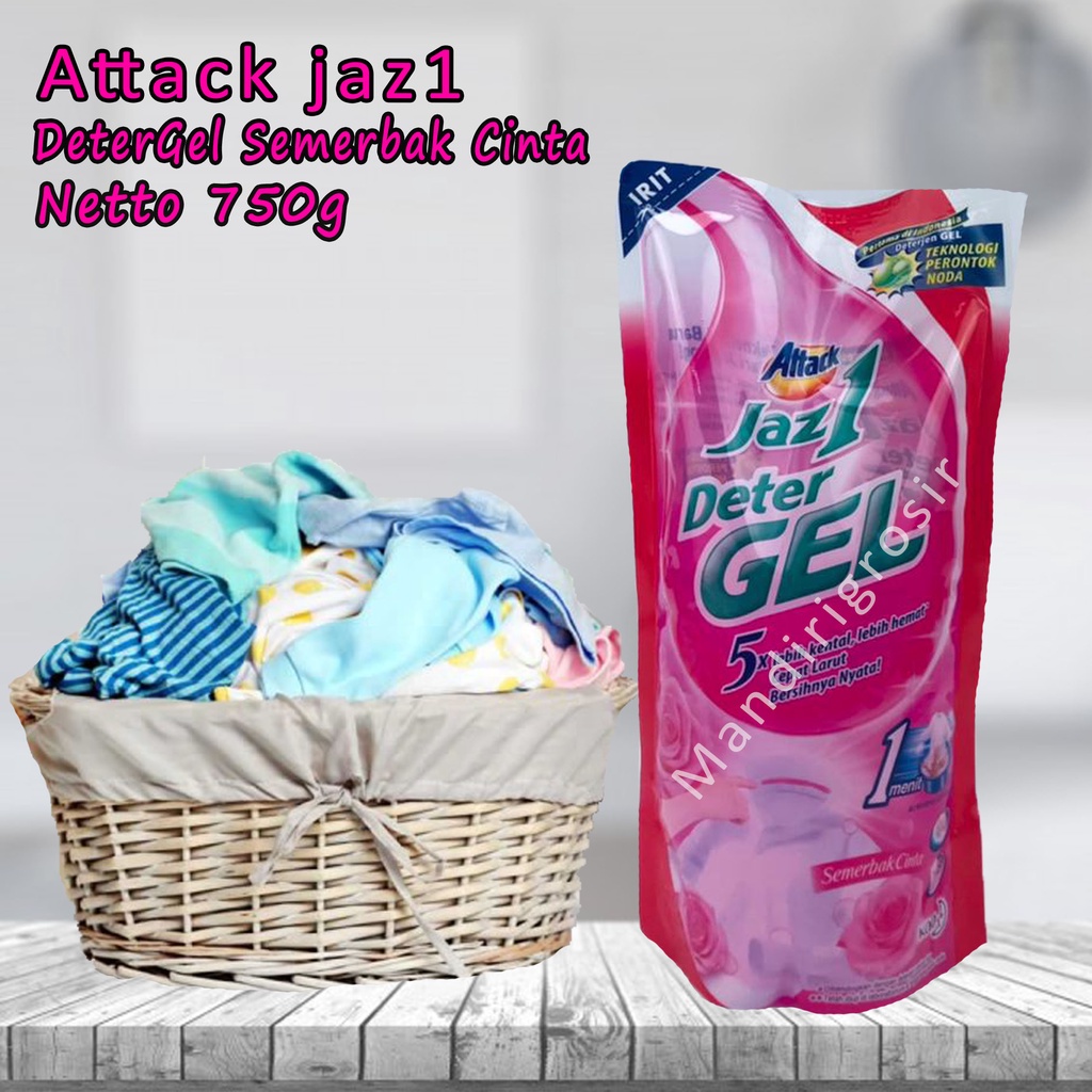 Jaz 1 * Attack * Deter gel * Semerbak cinta * 750gr