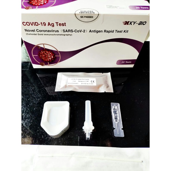 antigen saliva kybio liur eceran