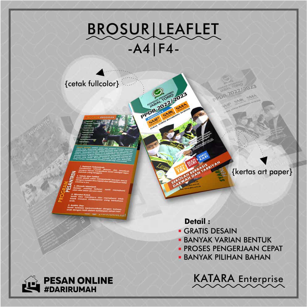 

BROSUR & LEAFLET FULL COLOUR