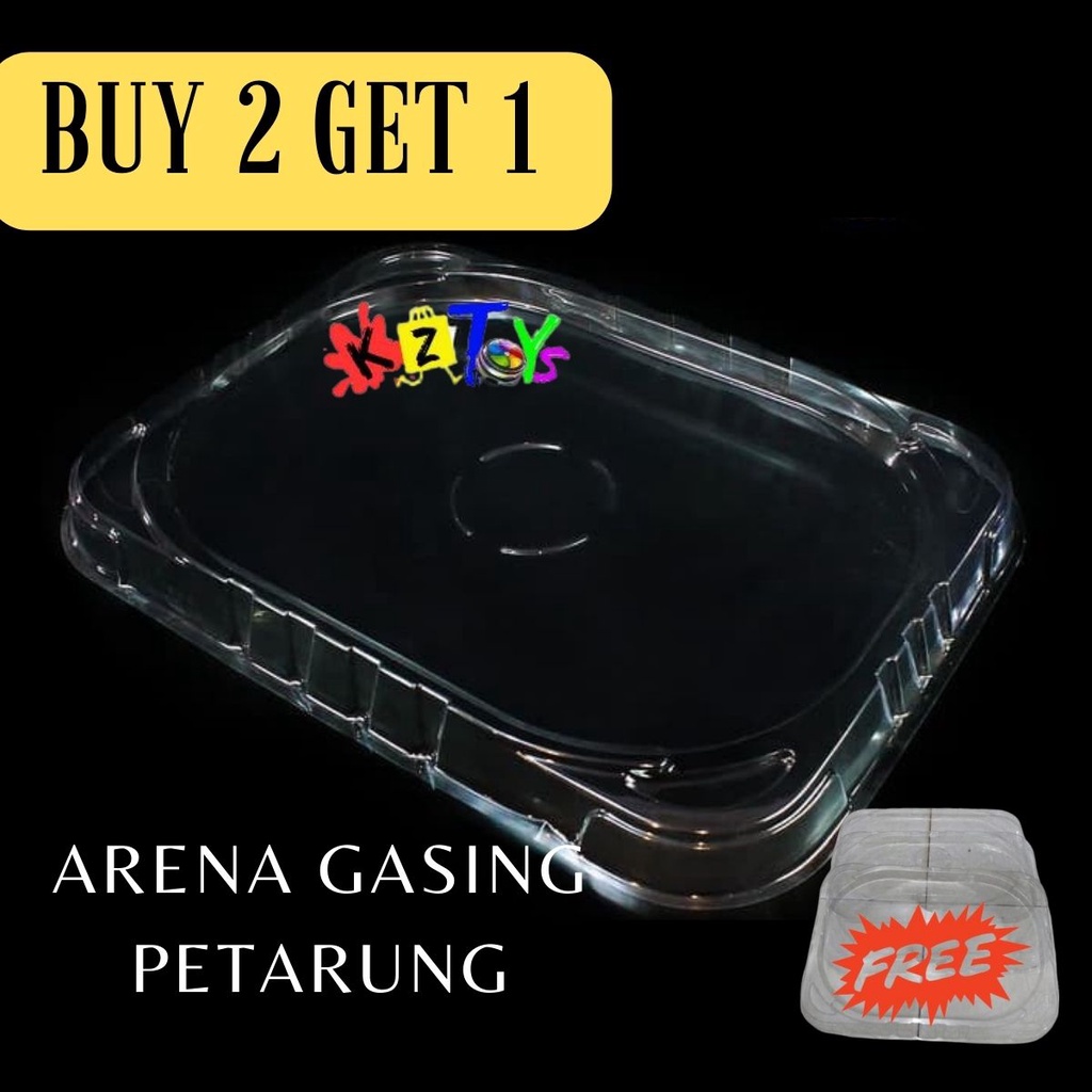 MAINAN ARENA GASING TOP PLATE SUPER MAGIC ARENA GANGSING BESAR BUY 2 GET 1