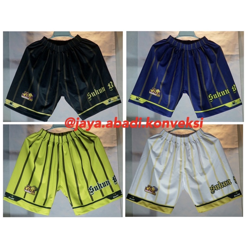 celana volly full printing motif sukun badak proliga 2022