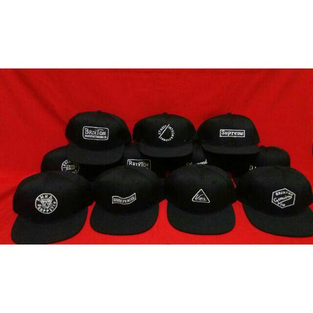 Topi snapback custom topi snapback bordir suka suka