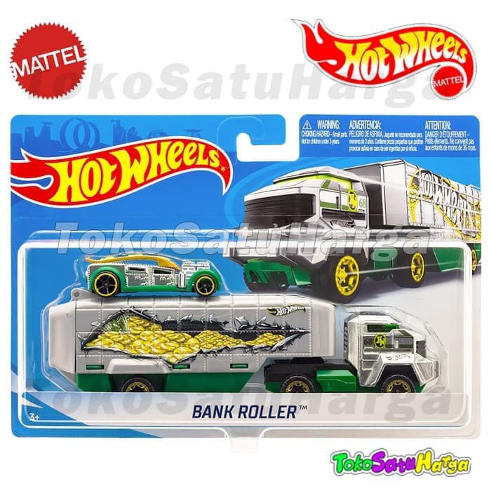 hot wheels bank roller truck