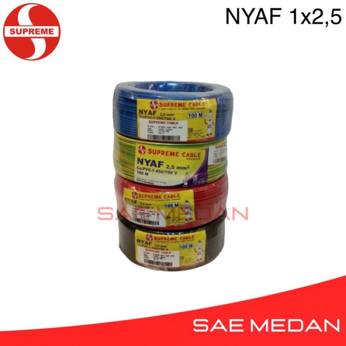 NYAF 2,5 Supreme Kabel NYAF 2.5 mm-100mtr