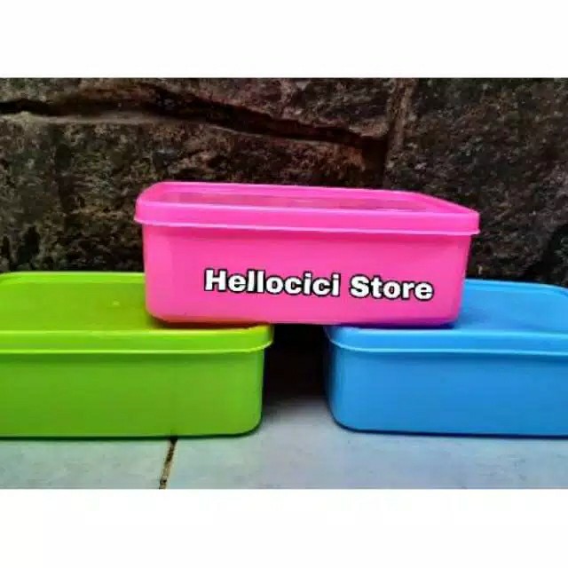 Souvenir Lunch Box /tempat Makann Milan Warna Warni Ulang Tahun