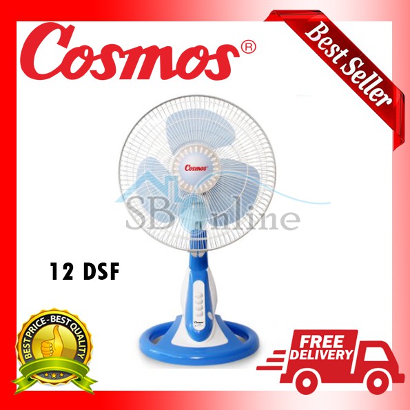 KIPAS ANGIN MEJA BY COSMOS - 12 DSF