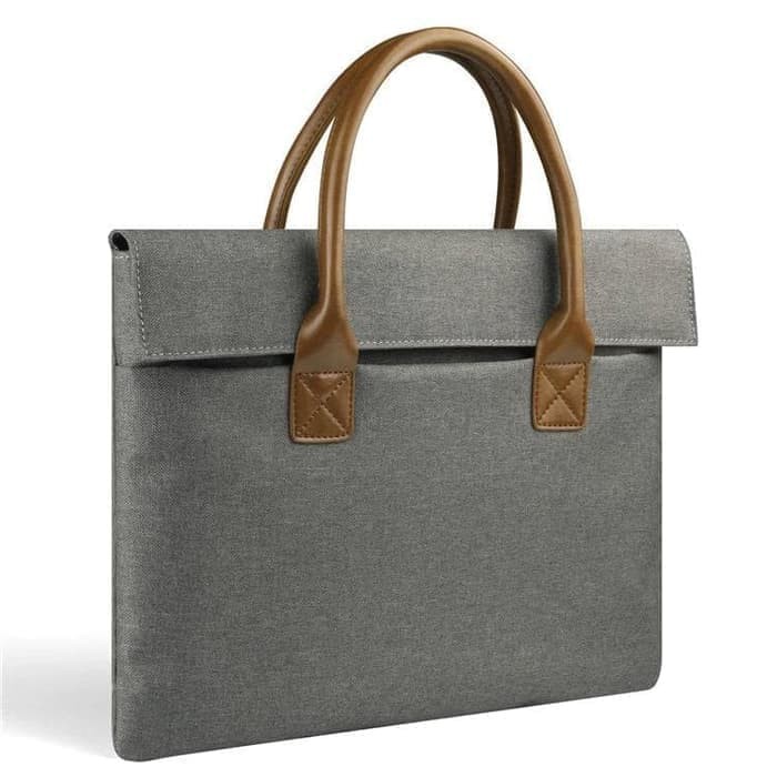 Tas Laptop Macbook Softcase With Extra Longstrap 15 - 15.6 inch grey