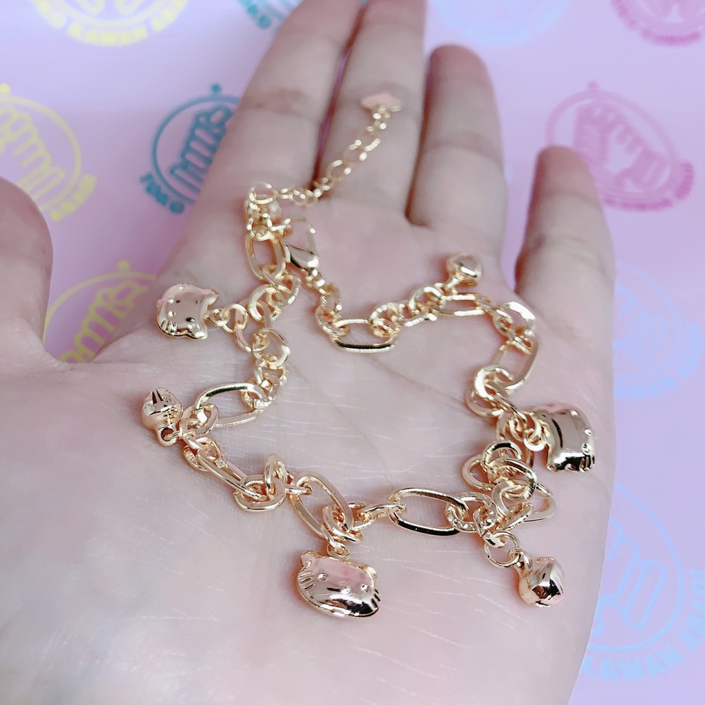 Gelang Kaki Xuping Gold Wanita Dewasa Motif Kapsul Fashion Terbaru *01
