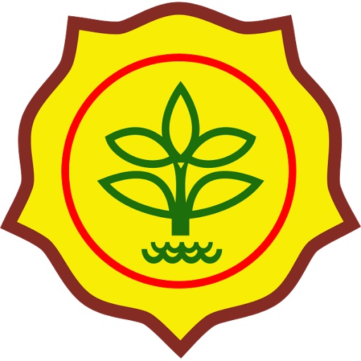 Emblem Bordir logo Kementerian Pertanian Indonesia