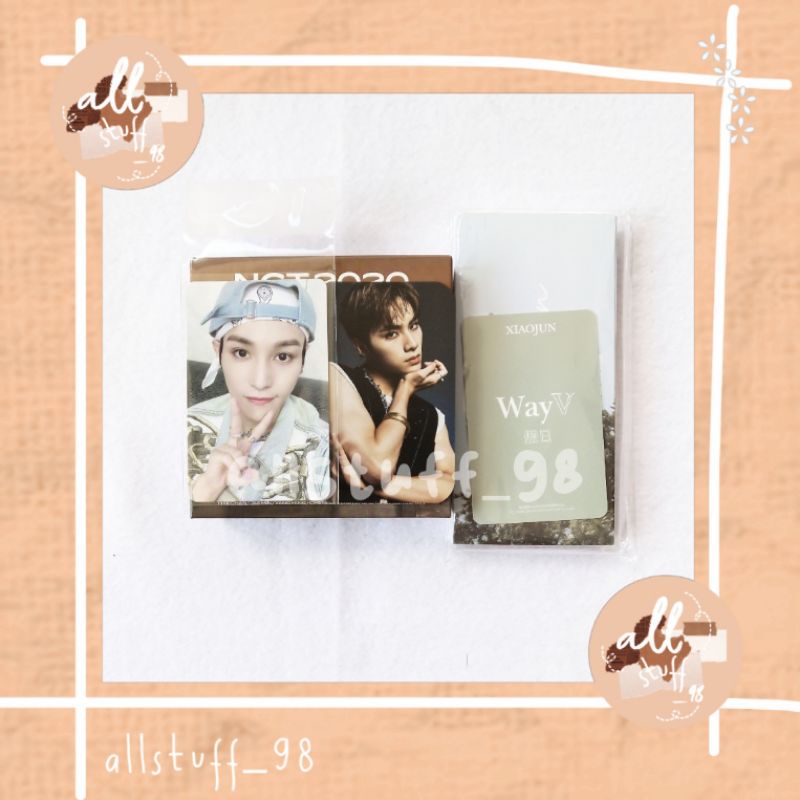 [PAIR] Flipbook Holiday Wayv Xiaojun + Kihno Yangyang + Pc Exclusive Xiaojun
