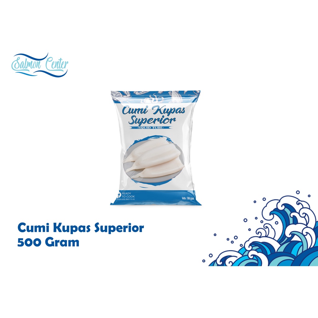 Cumi Kupas Superior 500 gram