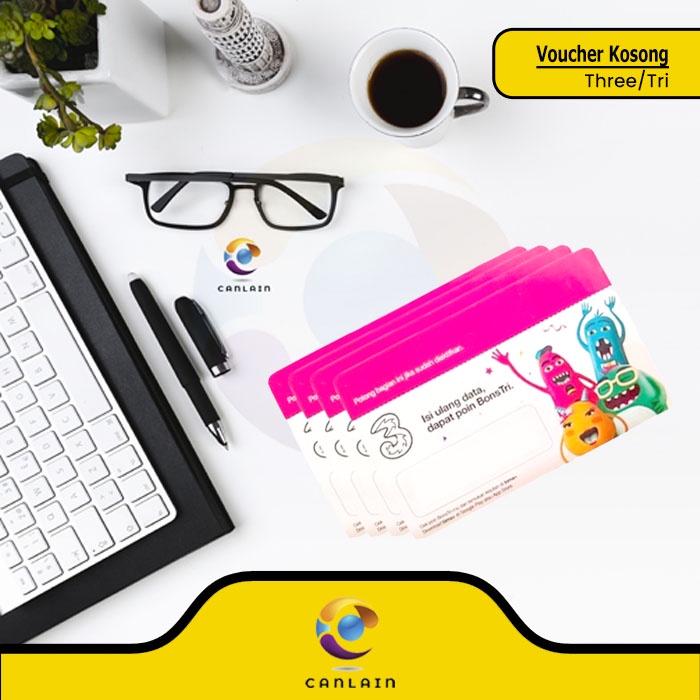 Voucher Kosong Tri/Three Blank Untuk Inject Kuota Data