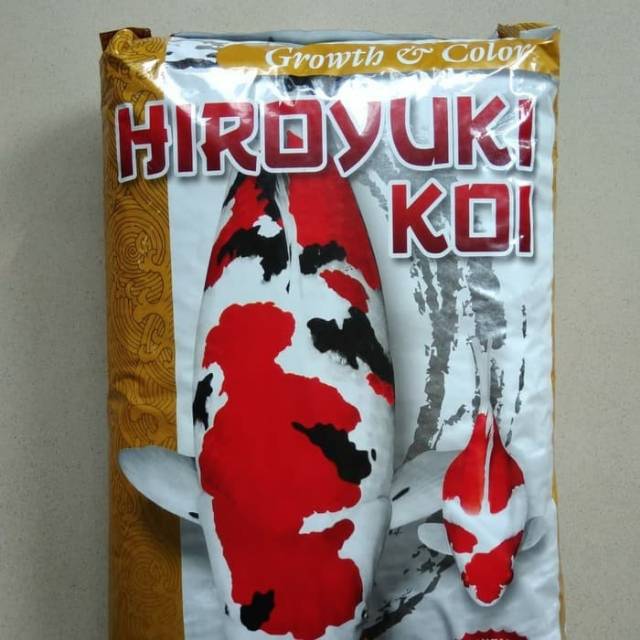 Hiroyuki high growth & colorPakan pelet ikan koi tamasaba koki 1zak 5kg