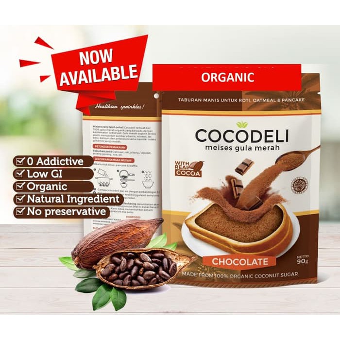 

Cocodeli Meises Gula Merah 90gr