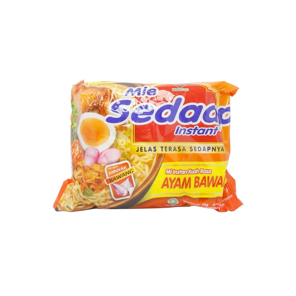 Sedaap Mie Ayam Bawang 70 Gram  Makanan Instan Mie-2