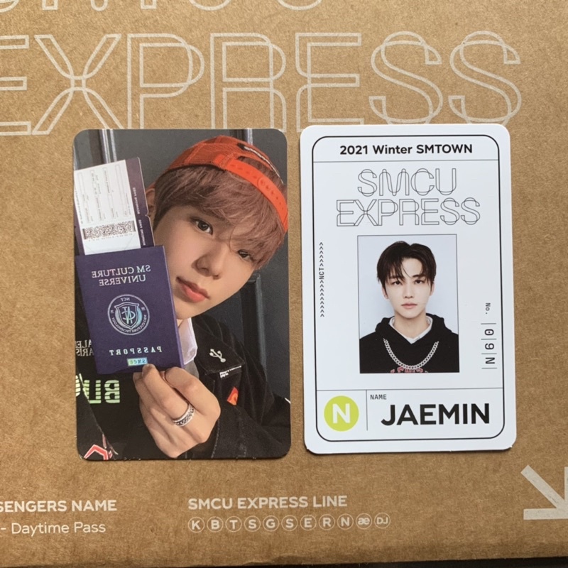 Unsealed Album SMCU Express NCT Daytime(PC Shotaro+Passcard Jaemin+FP Jisung)