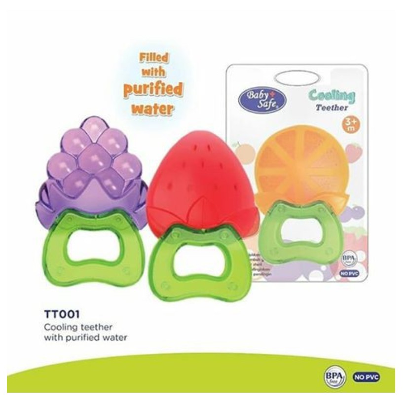 Baby safe Easy Grip Cooling Teether TT001 TT002 TT005