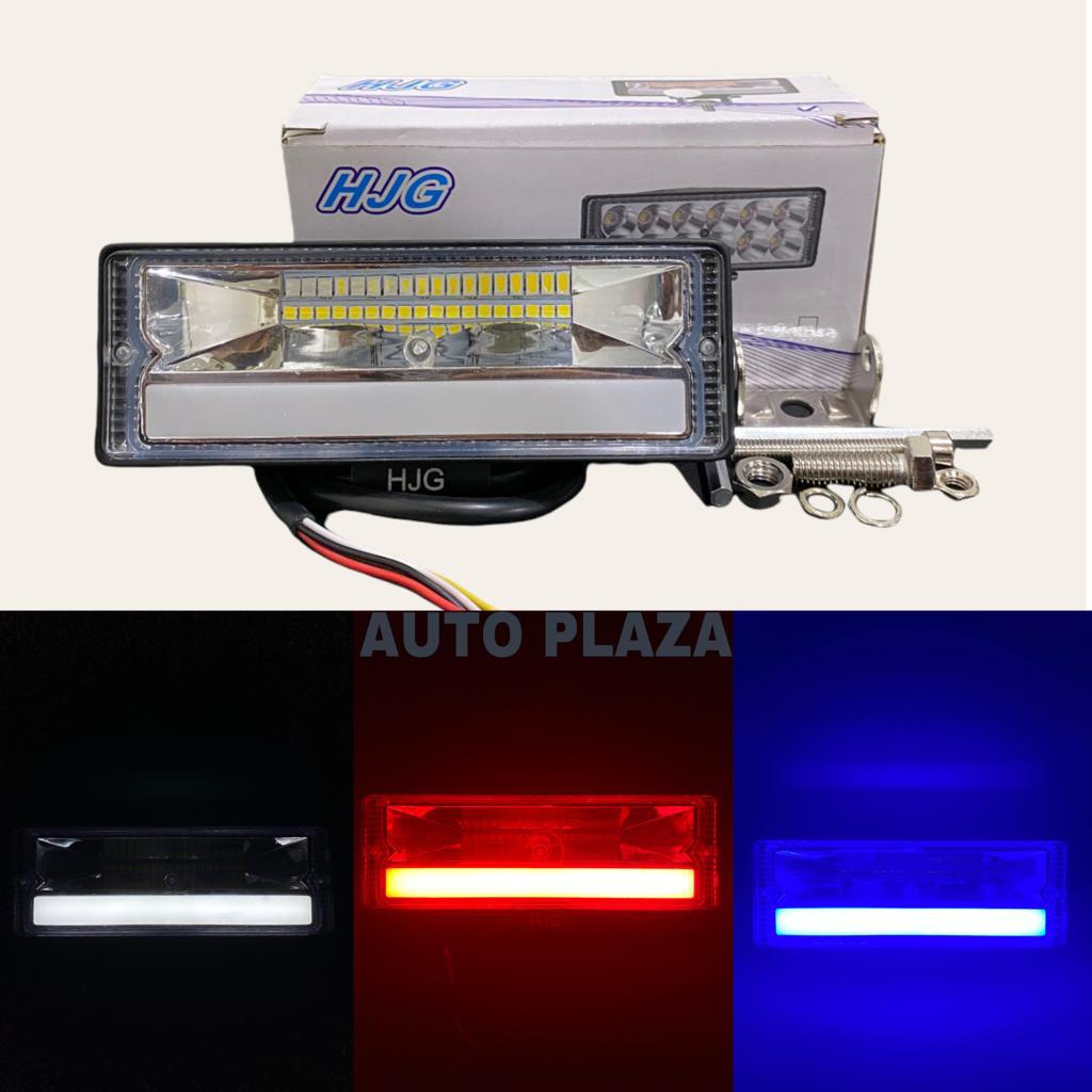 LAMPU TEMBAK LED LAMPU SOROT 18 MATA 18 LED BAR SENJA 12 V HJG 072