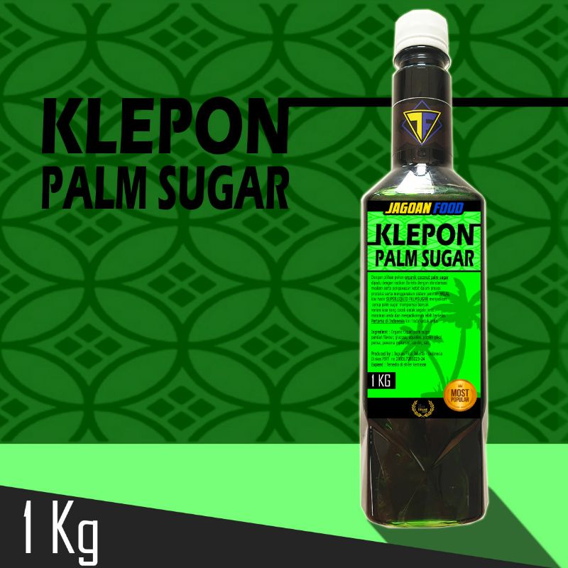 

1kg Sirup Gula Klepon pandan aren palm sugar JF