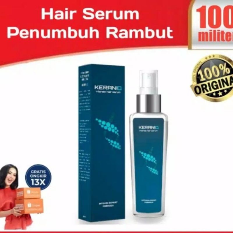 KERANIQ SERUM PENUMBUH RAMBUT KEPALA BOTAK ORIGINAL - KERANIQ OBAT PENEBAL RAMBUT RONTOK ASLI ALAMI