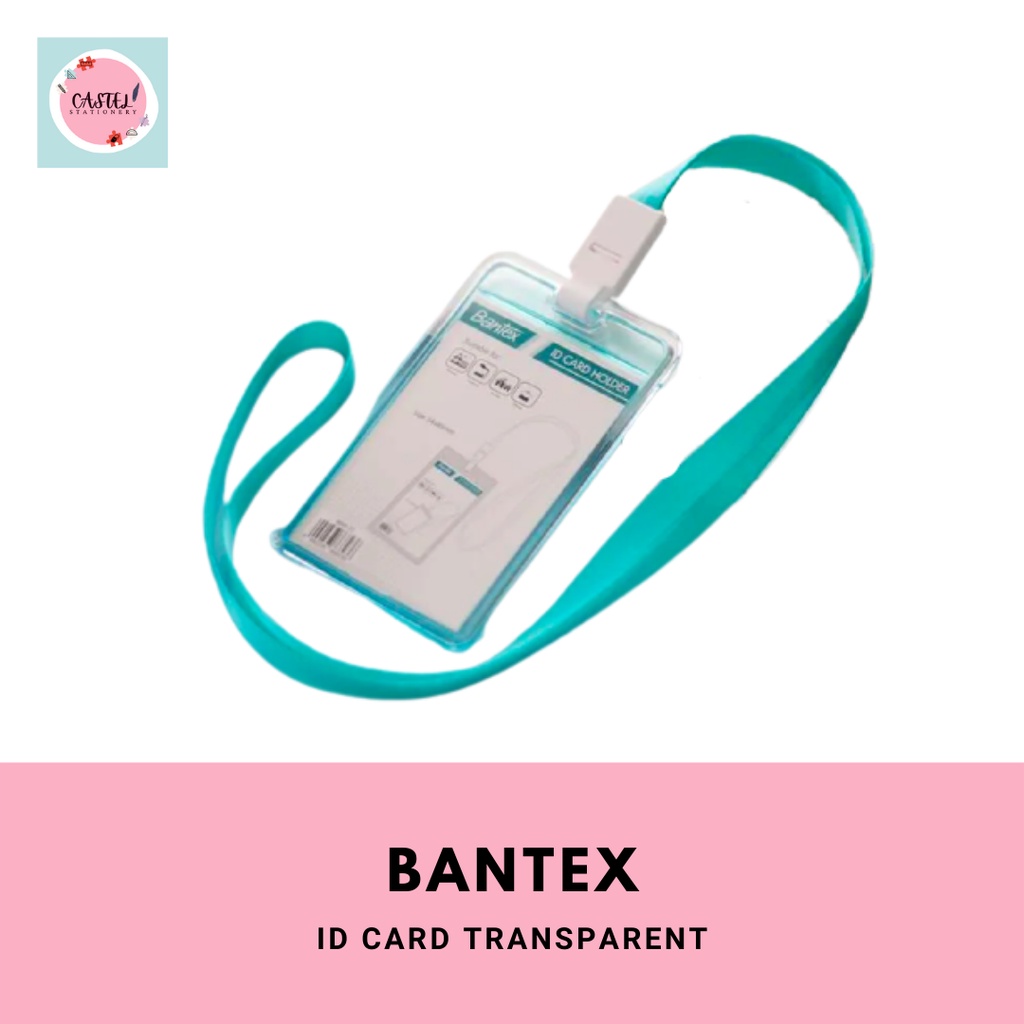 

Bantex ID Card Transparent Acrylic Card Holder 8868