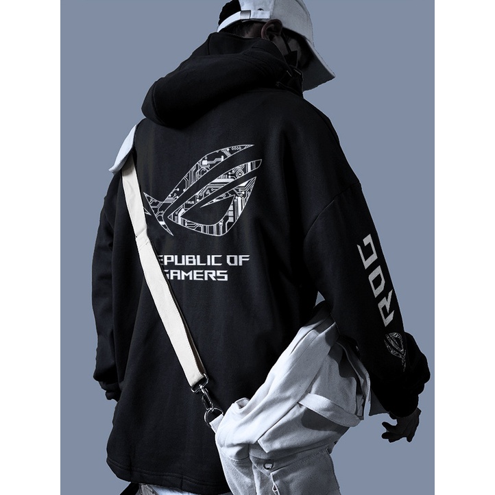 Unsettled Hoodie ROG System Asus Gaming Premium Unisex