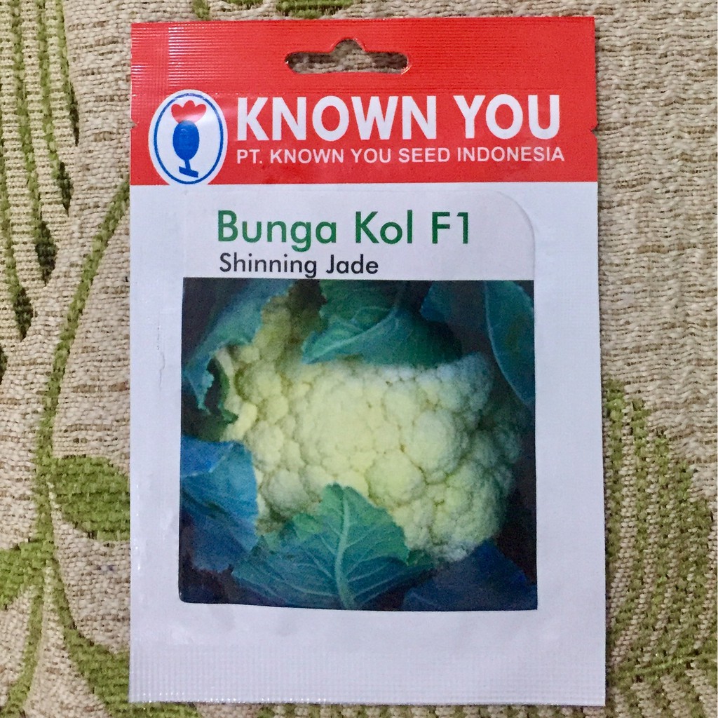 Jual Benih Bibit Bunga Kembang Kol Shinning Jade F Known You Seed Sp Kemasan Asli Shopee