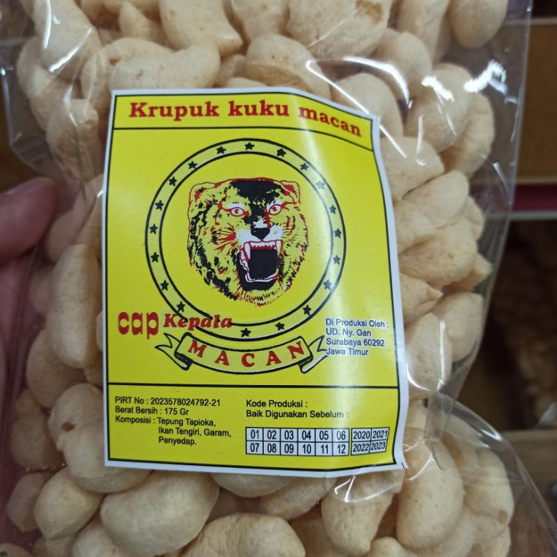 

KERIPIK KERUPUK IKAN kuku macan/amplang SNACK JADUL CEMILAN