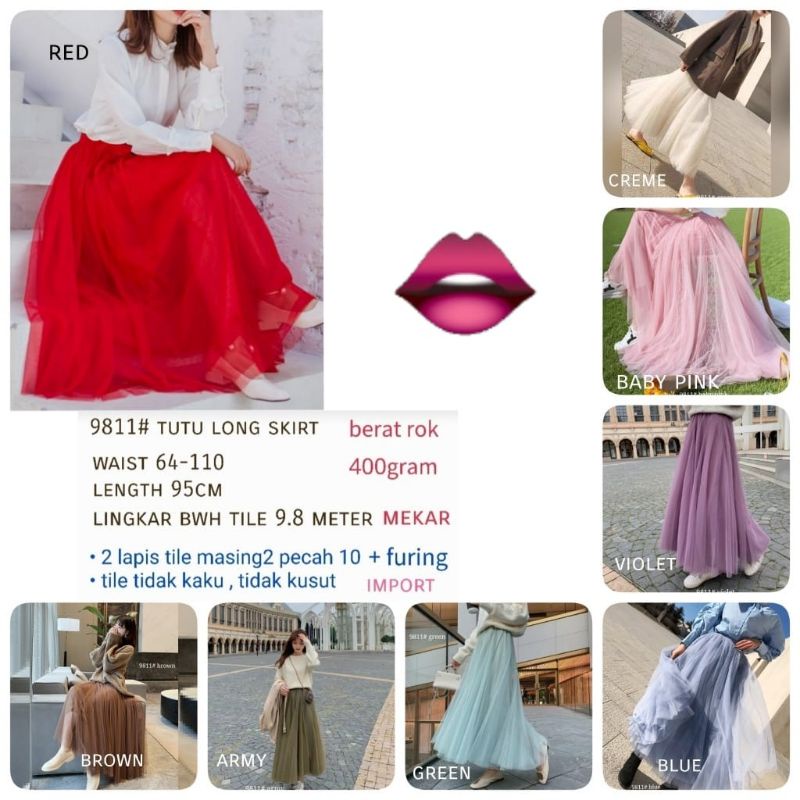 rok tutu tile import premium