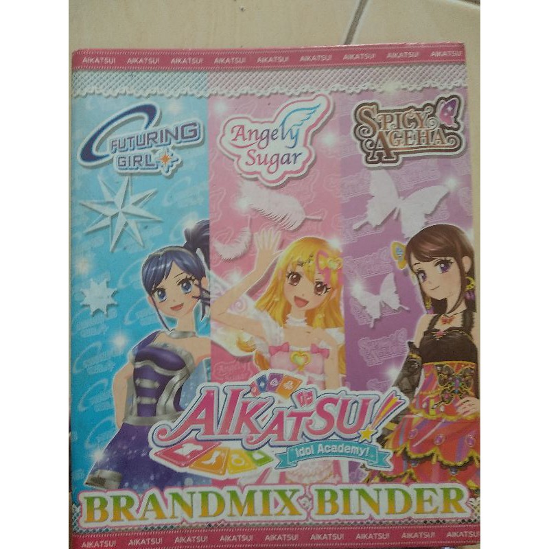 binder aikatsu official