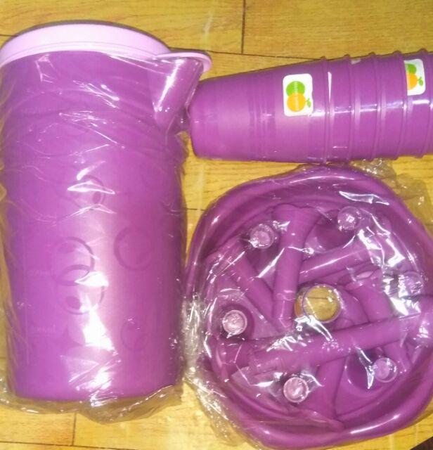 Teko Set + Rak Gelas Set Polos