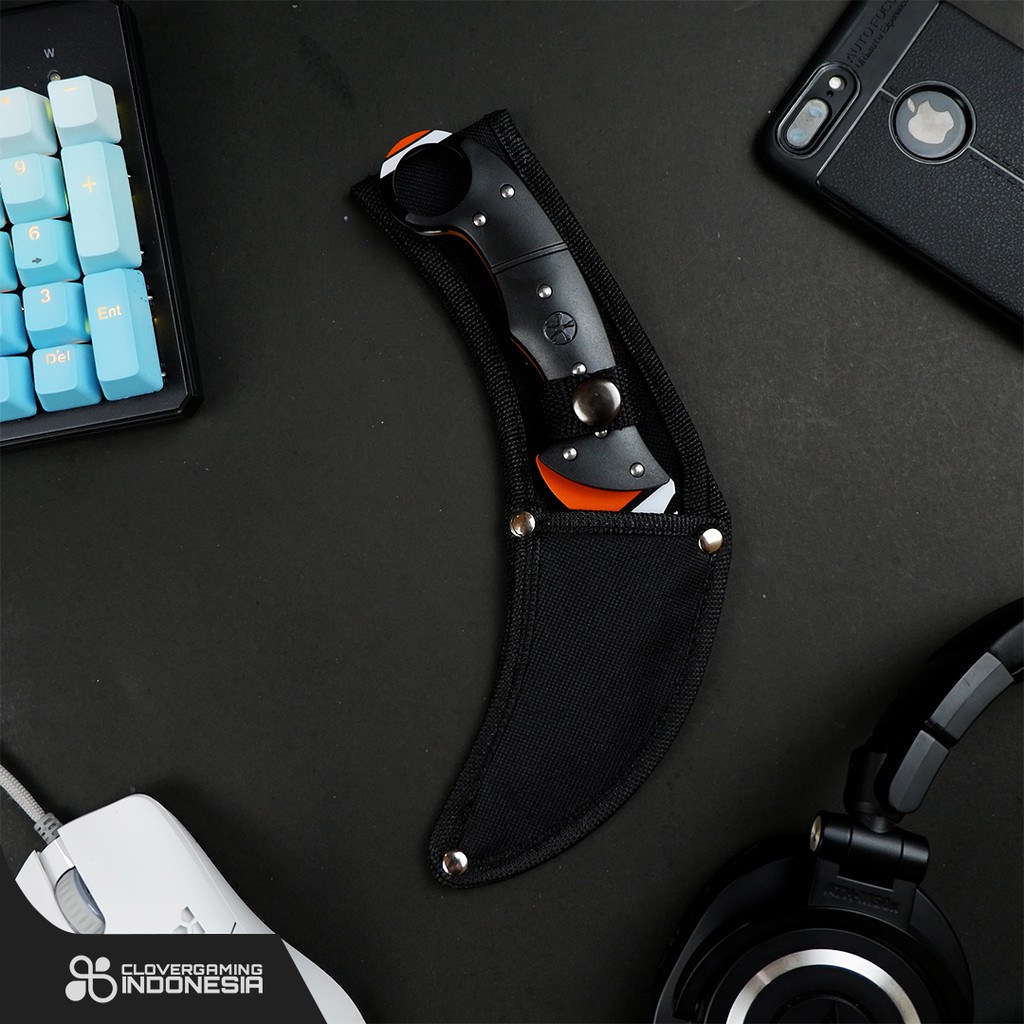 Talon Knife Asiimov - CSGO Counter Strike Knife Pisau Case