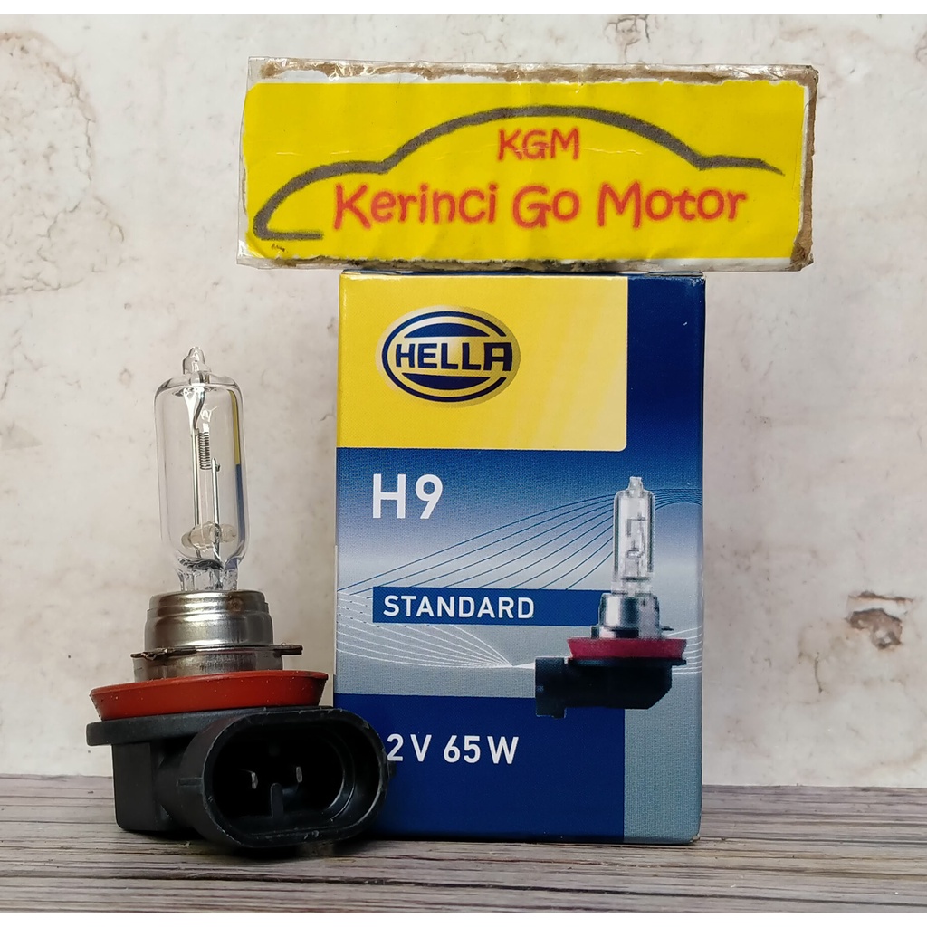 HELLA BOHLAM LAMPU HALOGEN H9 12V 65W 8GH 178 555 163