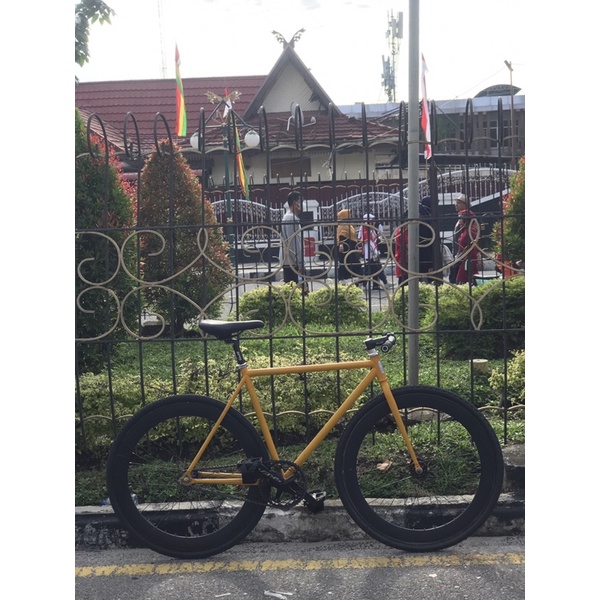 FULLBIKE FiXIE Airwalk Pista Chromoly bukan Tsunami SNM4130