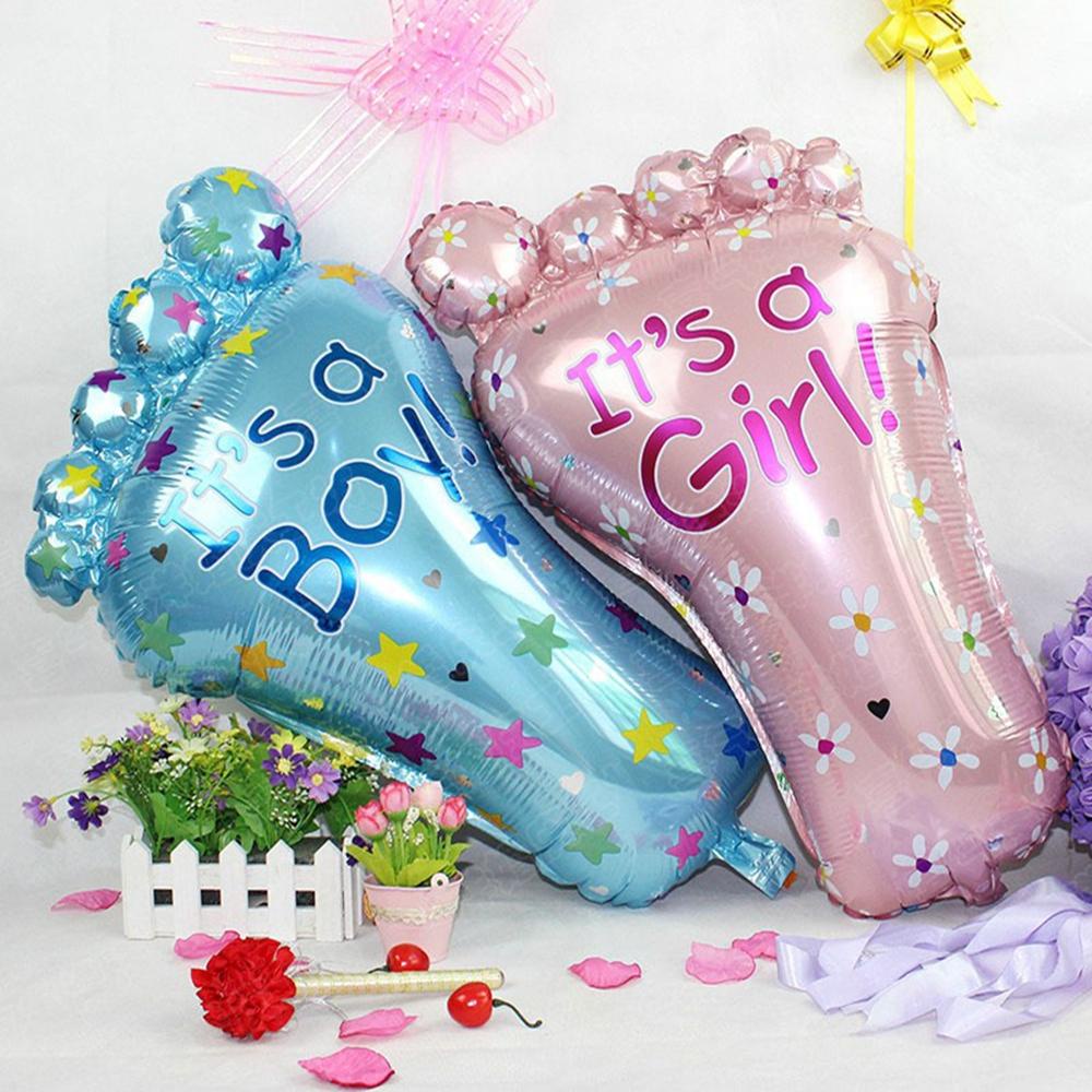 Nickolas1 Ballon 79*46cm Dekorasi Pernikahan Balon Aluminium Foil It's A Boy Or Girl Ulang Tahun Anak