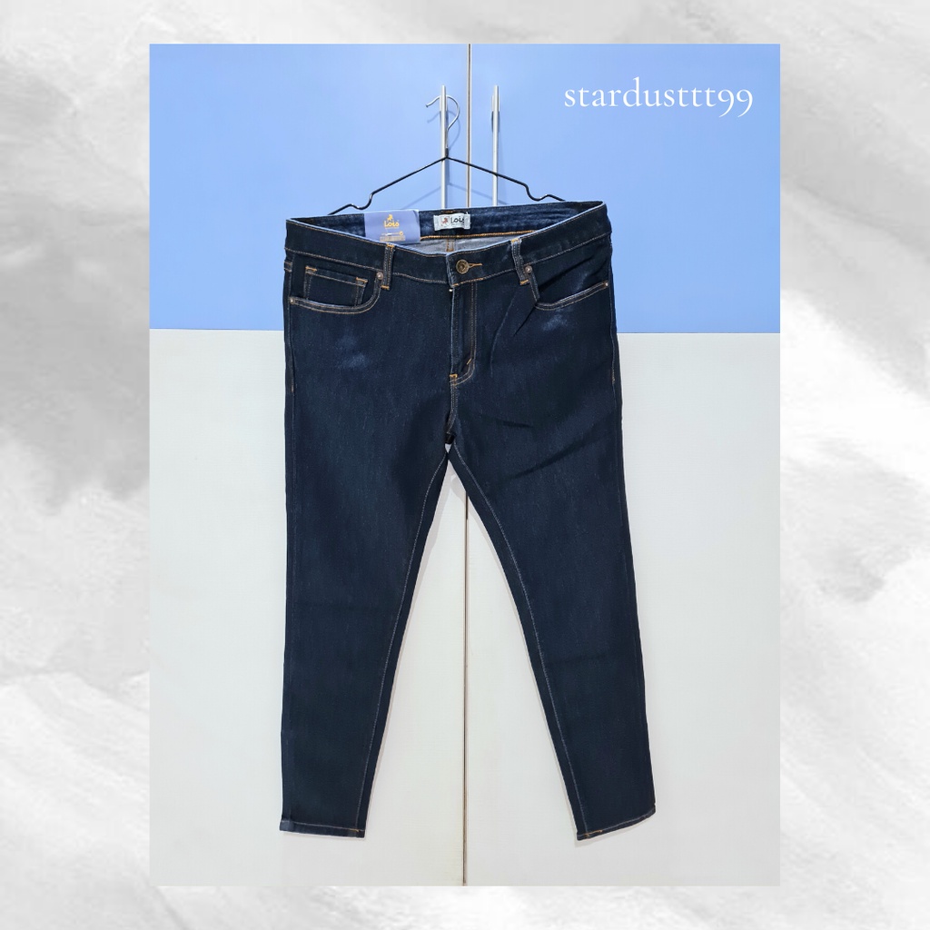 Celana Jeans Panjang Wanita Basic Skinny High Rise Lois