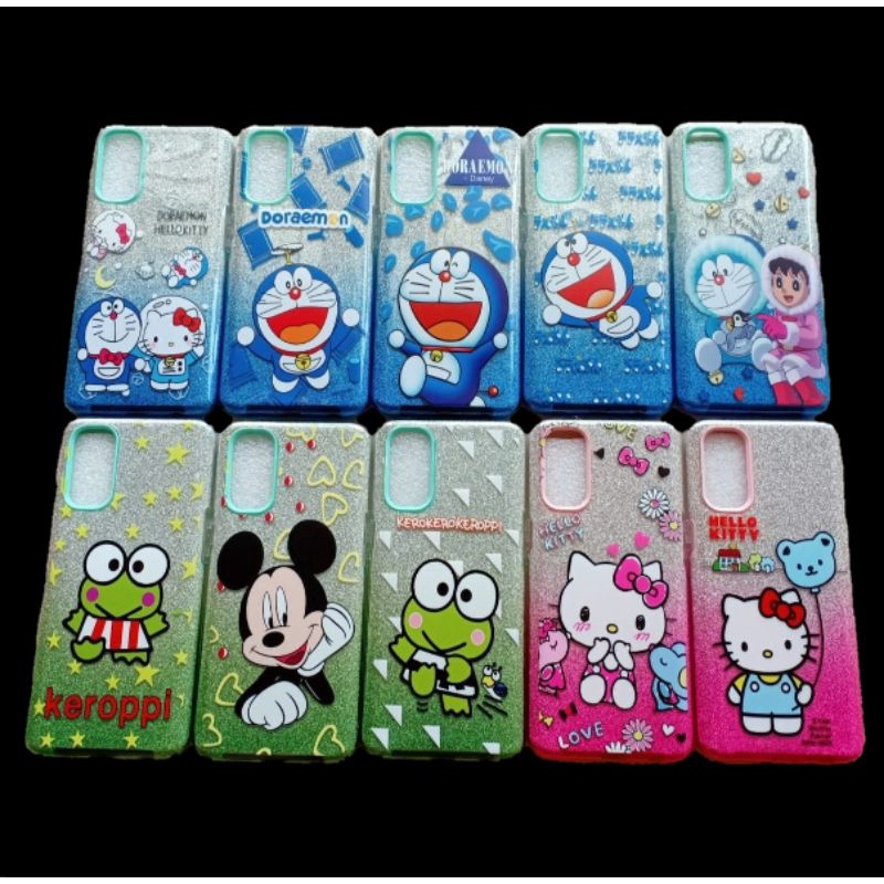 CASE OPPO A52 / A72 / A92 / A32 / A33 / A53 CASE GLITTER PREMIUM