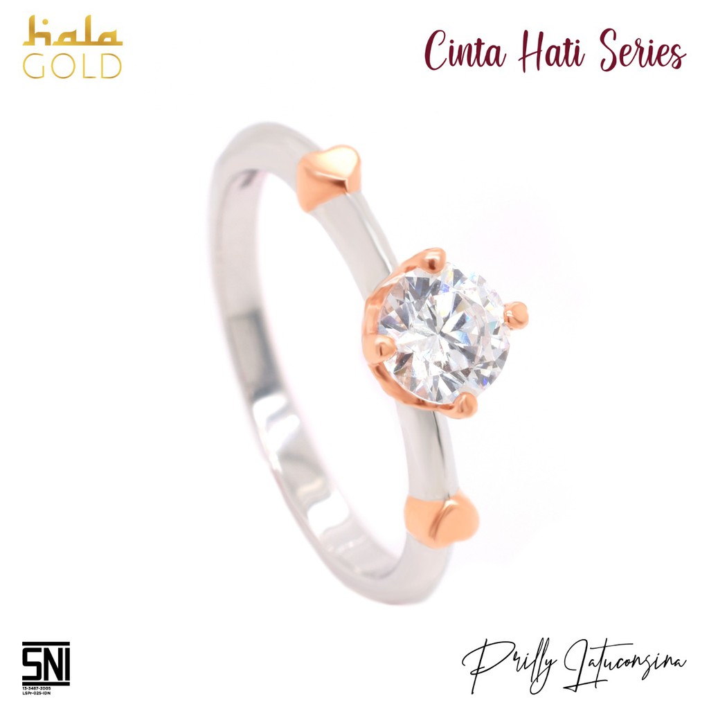 

Cincin Hala Gold Cinta Hati Series - Maaf Sayang Prilly Collection DQ3WSZ528