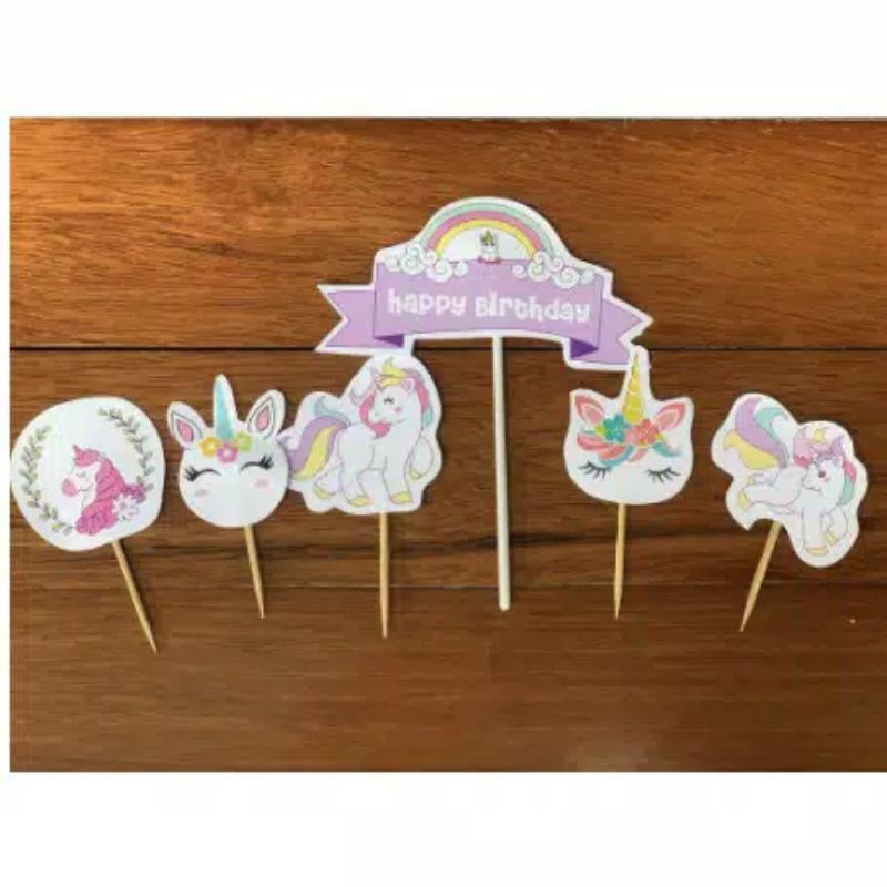 Cake Topper anak/toper kue ulang tahun/hiasan kue