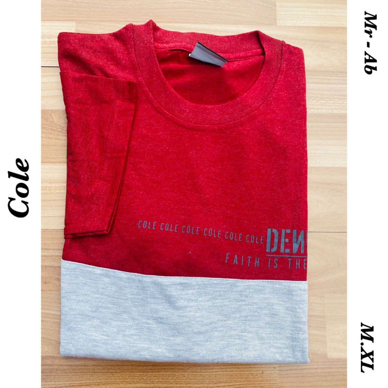 Kaos Cole Marron Abu