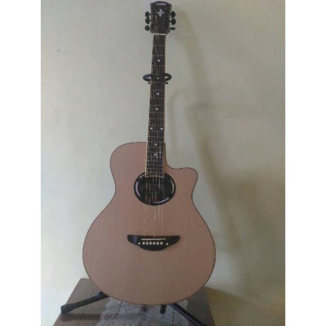 Gitar akustik model yamaha apx 500i natural murah Pontianak
